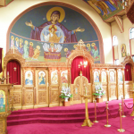 Interior of St. Nicholas Church in Korea