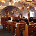 Interior of St. Nicholas Church in Korea
